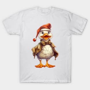 Vintage Christmas Duck T-Shirt